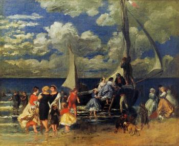 Pierre Auguste Renoir : The Return of the Boating Party